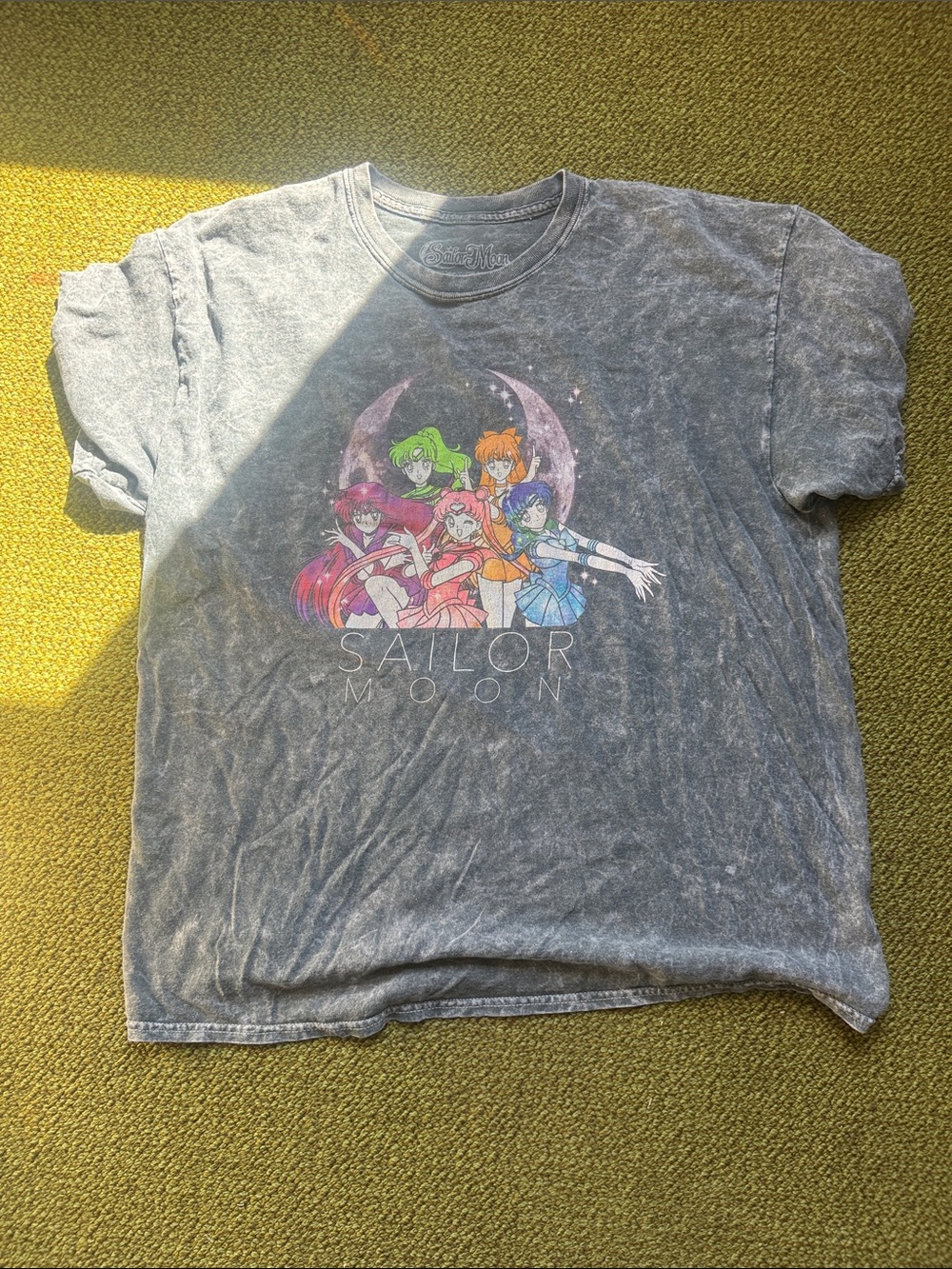 Sailor Moon Grey Tee SZ L